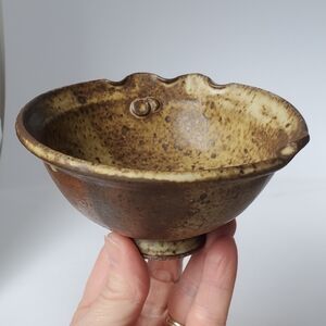 Studio Pottery Footed Bowl Some Chips on Foot as in Photos